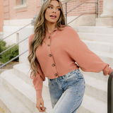 Lena Dolman Sleeve Sweater Cardigan
