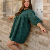 Sybil Embroidered Dress