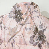 Tessa Camo Leaf Print Winter Puffer Vest - Camo