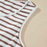 Olivia Striped Sleeveless Dress