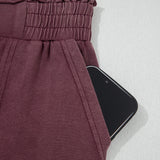 Colbie Mineral Wash Cargo Patched Pocket Utility Sweatpants