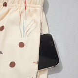 Mallard Print Crewneck Pullover Two Piece Pants Set
