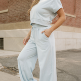 Lucy Wide Leg Pants 2pcs Outfit