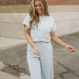 Lucy Wide Leg Pants 2pcs Outfit