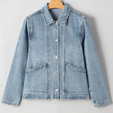 Solana Denim Jacket - Light Wash | Dropship