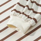 Lily Drawstring Pant Set - Brown