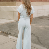 Lucy Wide Leg Pants 2pcs Outfit