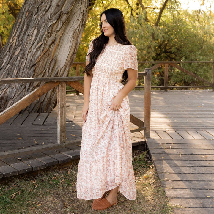 Birdie Dress - Sunset Foliage