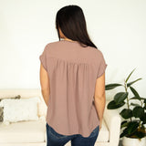 Elodie Blouse - Dusty Plum