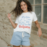 Take Me Out to The Ballgame Casual Tee