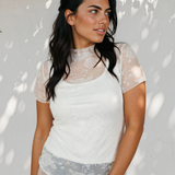 Florence Sheer Lace Top