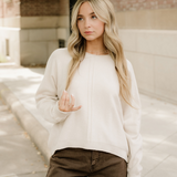 Rosa Sweater - Sand Beige