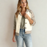 PREORDER Wren Colorblock Button Front Casual Cardigan | Dropship