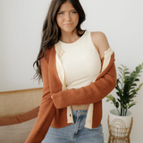Ember V Neckline Short Cardigan