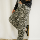 Winona Leopard Print Barrel Jeans