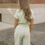 Lucy Wide Leg Pants 2pcs Outfit
