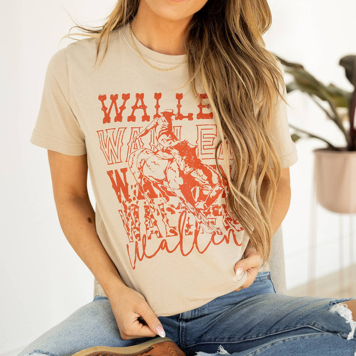 Wallen Graphic Tee - Tan