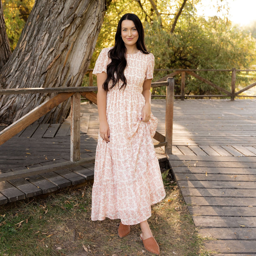 Birdie Dress - Sunset Foliage