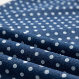 Abigail Polka Dot Wide Leg Jeans | Drawstring Denim