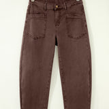 Briar Barrel Jeans | Patch Pocket Denim