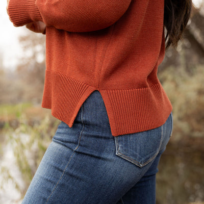 Haisley Sweater - Rust