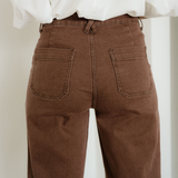 Rylan Retro Washed Patch Pocket Loose Jeans