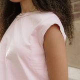 Baya Mineral Wash Boxy Fit Cotton Tank Top