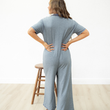 Eddie Pocket Short Sleeve Jumpsuit