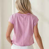 Baya Mineral Wash Boxy Fit Cotton Tank Top