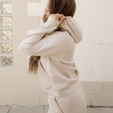 Harlow Half Zip Thumbhole Sleeve Hoodie Active Pants 2pcs Outfit
