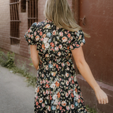Calla V Neck Pleated Tiered Maxi Dress