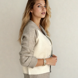 PREORDER Wren Colorblock Button Front Casual Cardigan | Dropship