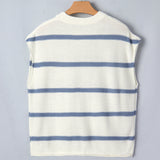 Rhodes Striped Batwing Sleeve Sweater Tee