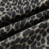 Naeve Leopard Print High Waist Barrel Jeans