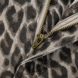 PREORDER Bailey Leopard Straight Loose Leg Jeans | Dropship