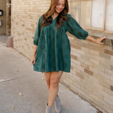 Sybil Embroidered Dress