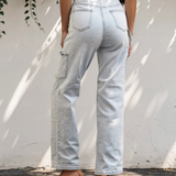 Dakota Multi Pocketed Y2K Street Fashion Shift Jeans