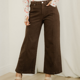 Elsie Center Seam Cropped Jeans
