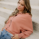 Lena Dolman Sleeve Sweater Cardigan