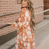 Felicity Shirred Square Neck High Waist Maxi Dress