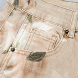 Meadow Floral Print Relaxed Barrel Jeans
