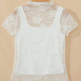 Florence Sheer Lace Top