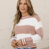 Alina Sweater - Khaki | Dropship