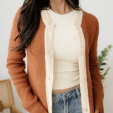 Ember V Neckline Short Cardigan