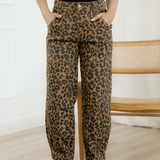 Meadow Leopard Print Jeans
