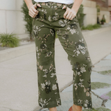 Willa Square Patch Pocket Raw Hem Shift Jeans