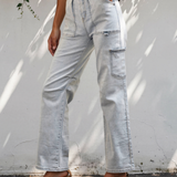 Dakota Multi Pocketed Y2K Street Fashion Shift Jeans