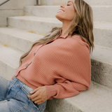 Lena Dolman Sleeve Sweater Cardigan