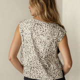 PREORDER Lola Knot Side Leopard Print Vest | Dropship