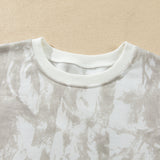 Woodland Camouflage Long Sleeve Top and Shorts Set